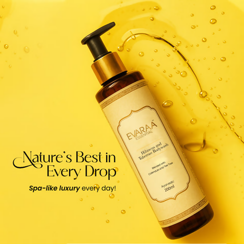 Evaraa Essential Hibiscus And Tuberose Body Wash