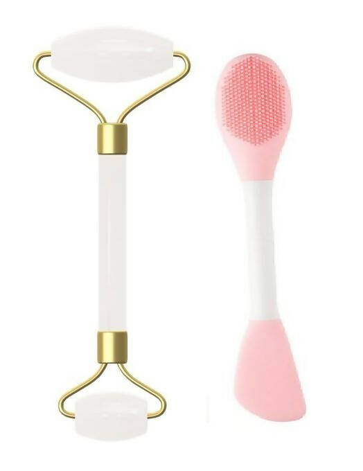Favon Pack of Facial Roller and Face Mask Applicator Hover Image