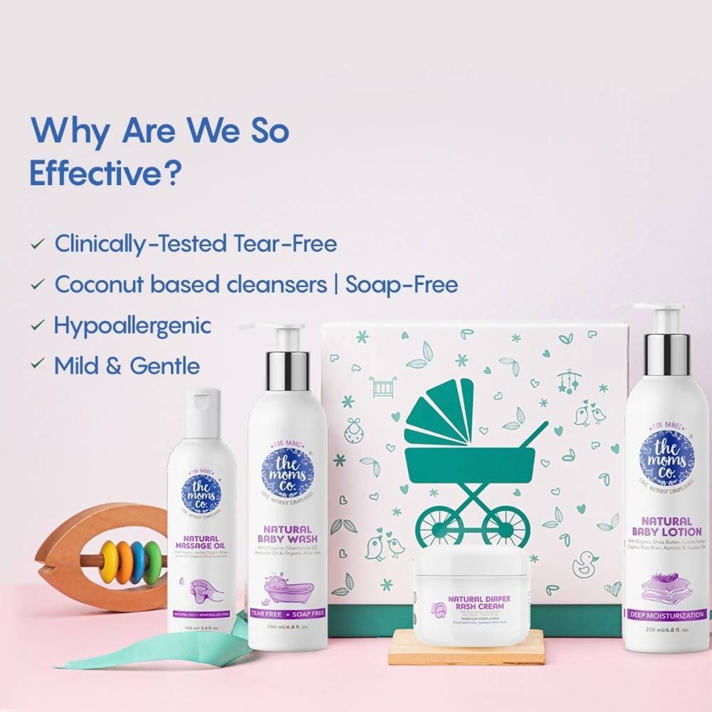 The Moms Co Baby Must Have With Ribbon Gift Box