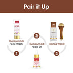 TAC - The Ayurveda Co. Kansa Wand Dual Purpose Massager Tool for Face & Body