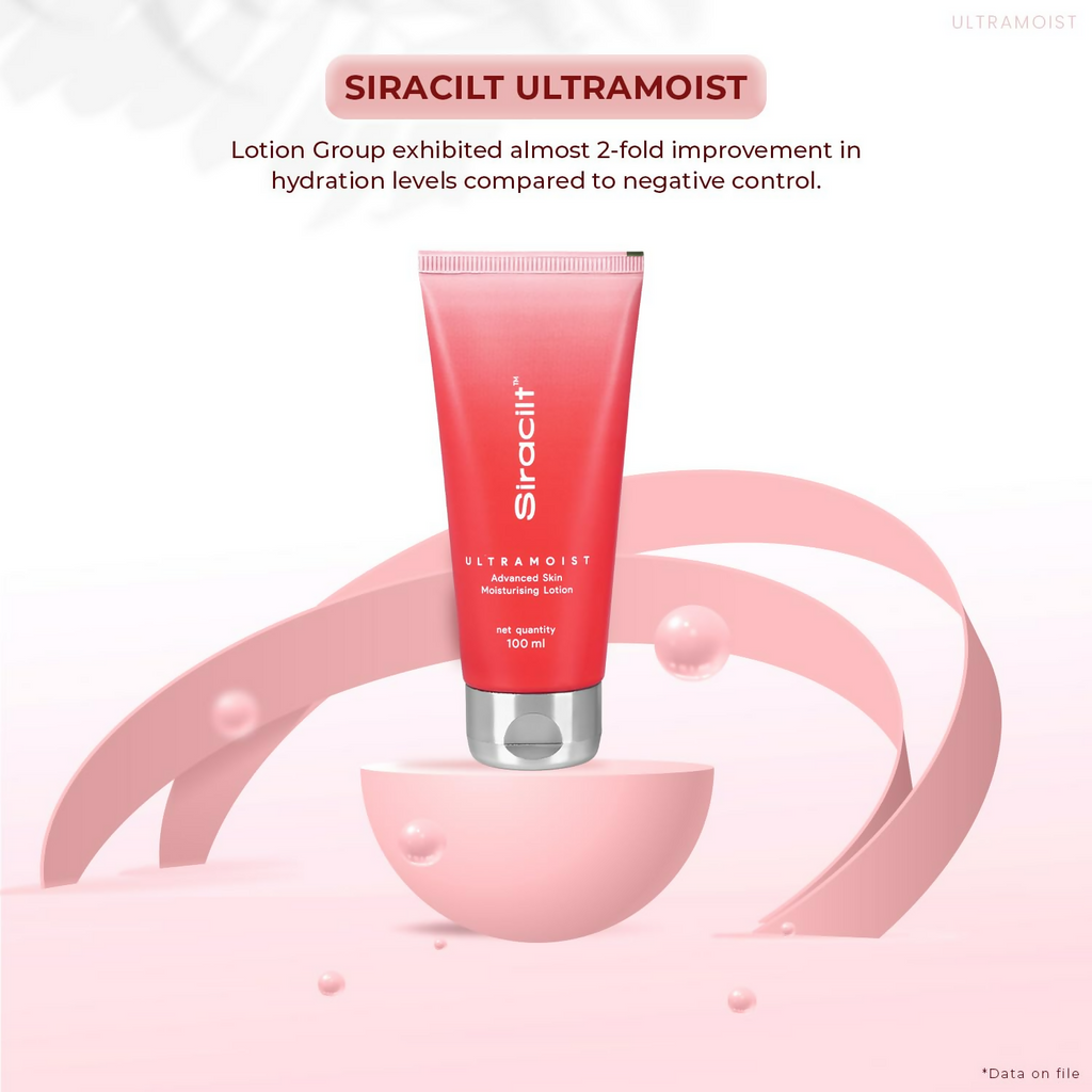 Siracilt-Ultramoist Lotion Advanced Skin Moisturiser With Pea And Niacinamide (Vitamin B3)