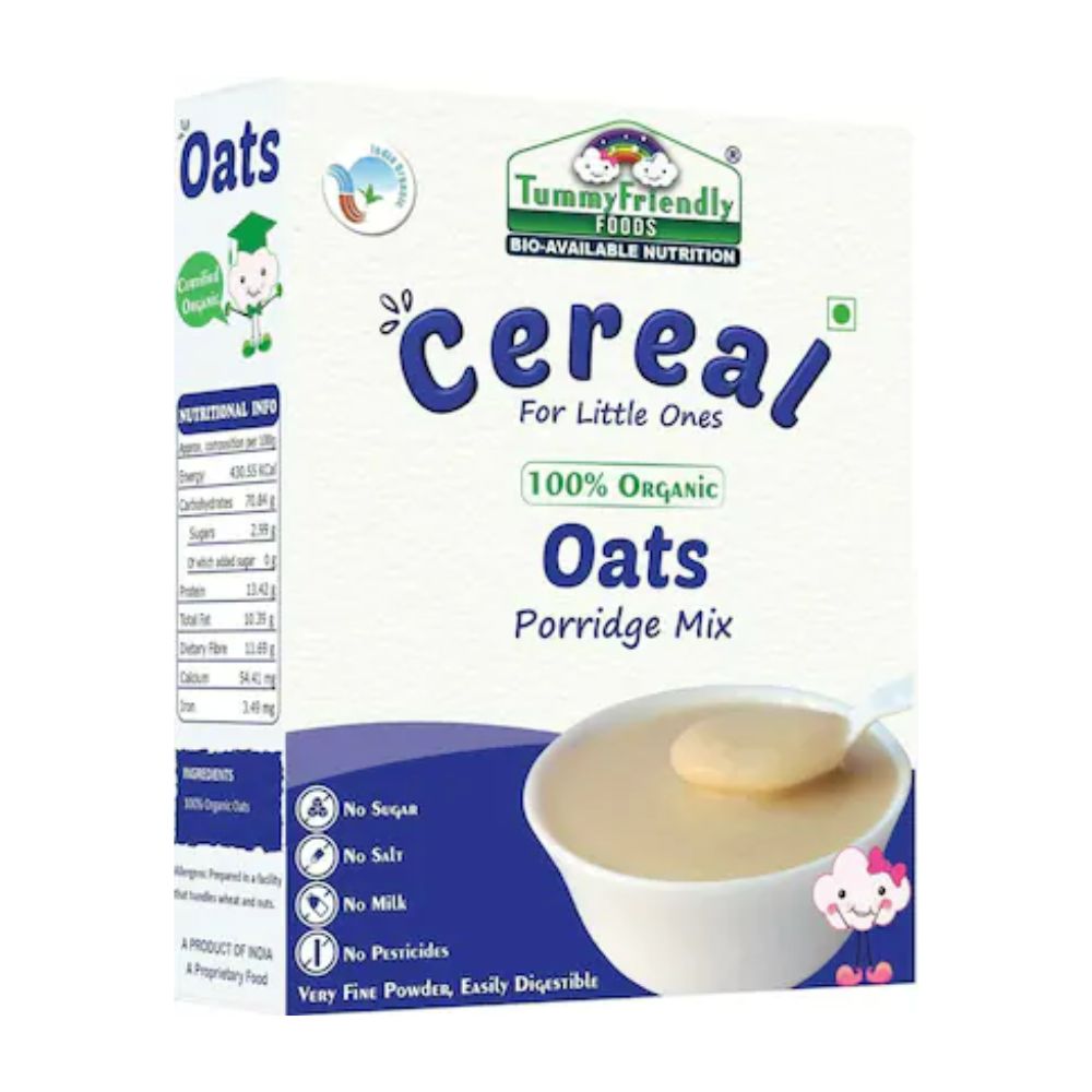 TummyFriendly Foods Certified Organic Oats Porridge Mix for 6 Months Old