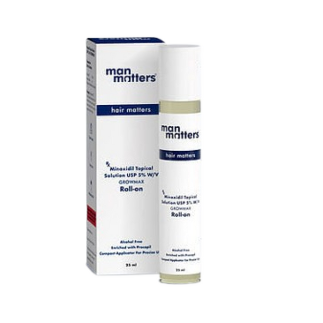 Man Matters Minoxidil 5% Roll On With Procapil Hover Image