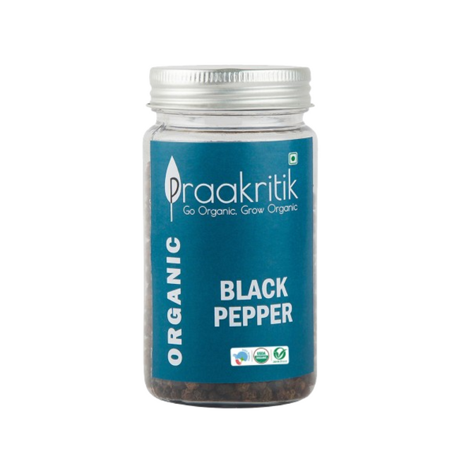 Praakritik Organic Black Pepper Whole Hover Image