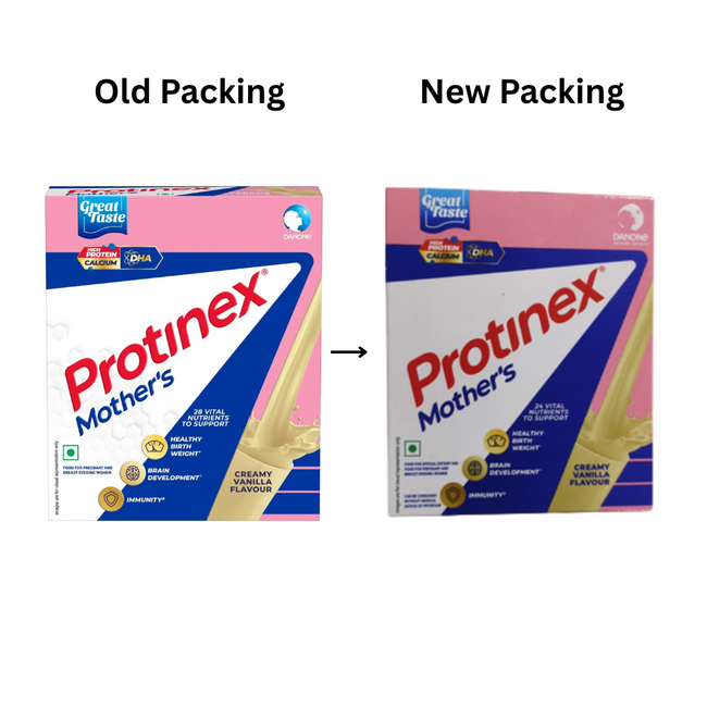 Protinex Mother's Nutritional Mix - Creamy Vanilla Flavour | With 28 Vital Nutrients to Support Healthy Birth Weight, Brain Development & Immunity Main Image