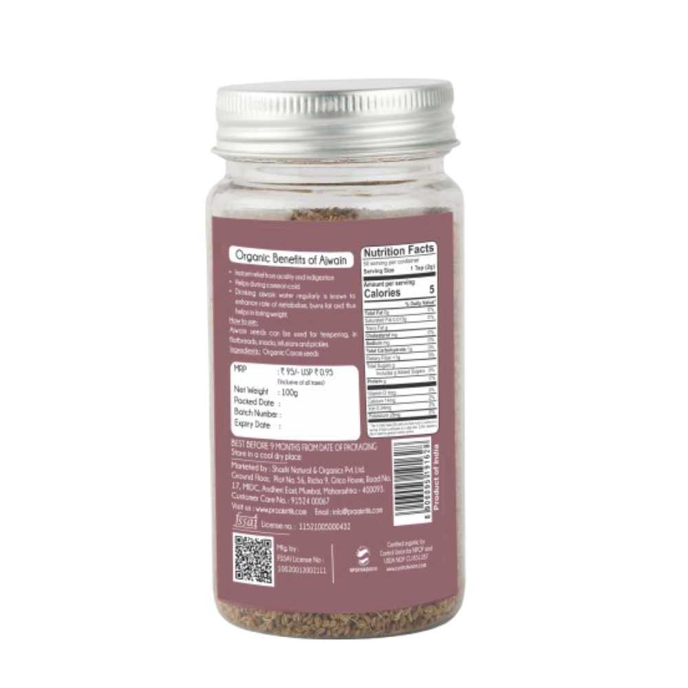 Praakritik Organic Ajwain