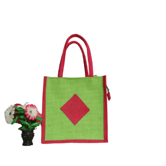 Carry Jute Bag/Lunch Bag/Return Gift Bag Hover Image
