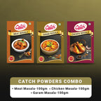 Catch Masala & Spices - Meat Masala 100 gms + Chicken Masala 100 gms + Garam Masala 100 gms