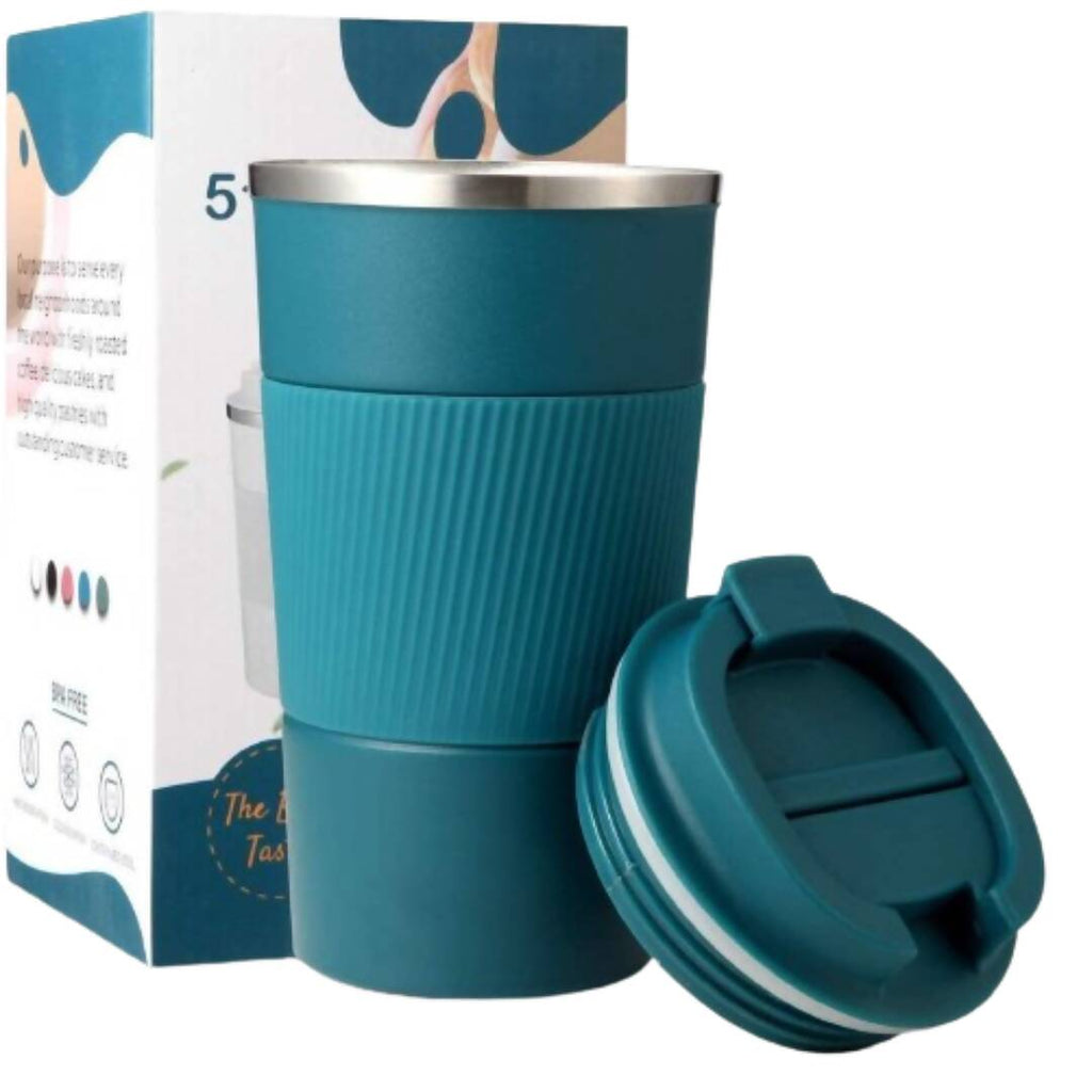 Wosta Insulated Travel Coffee Mug Tumbler 2.0 - 510ml (Blue)