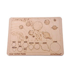 Kraftsman Solar System Learning Puzzle Board | Color Kit included