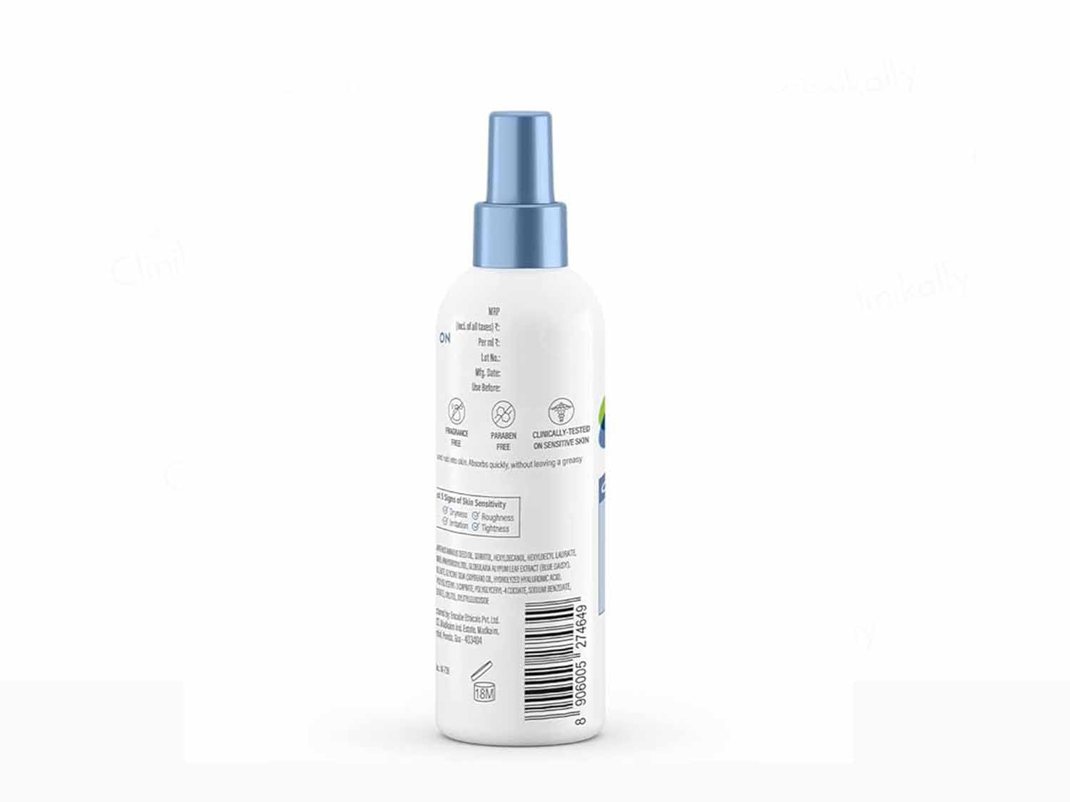 Cetaphil Optimal Hydration Body Spray Moisturizer