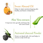 Wow Skin Science Men Charcoal 2 in 1 Body Wash And Shampoo