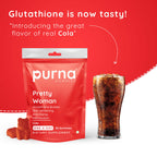 Purna Gummies Glutathione Cola Flavour Gummies for Skin Brightening