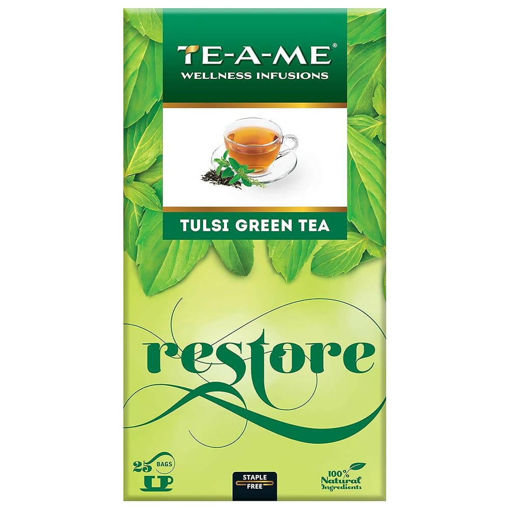 TE-A-ME Restore Tulsi Green Tea Bags