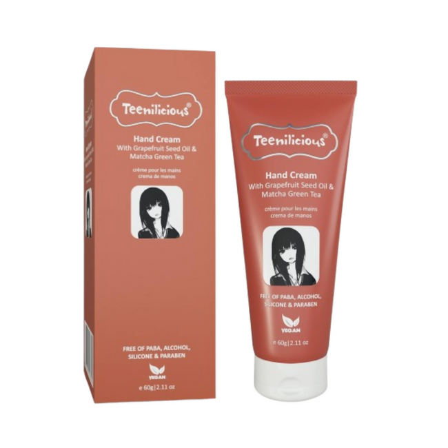 Teenilicious Hand Cream With Grapefruit Seed Oil & Matcha Green Tea Hover Image