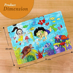 Matoyi Jigsaw Puzzles For Kids: Beach And Marine