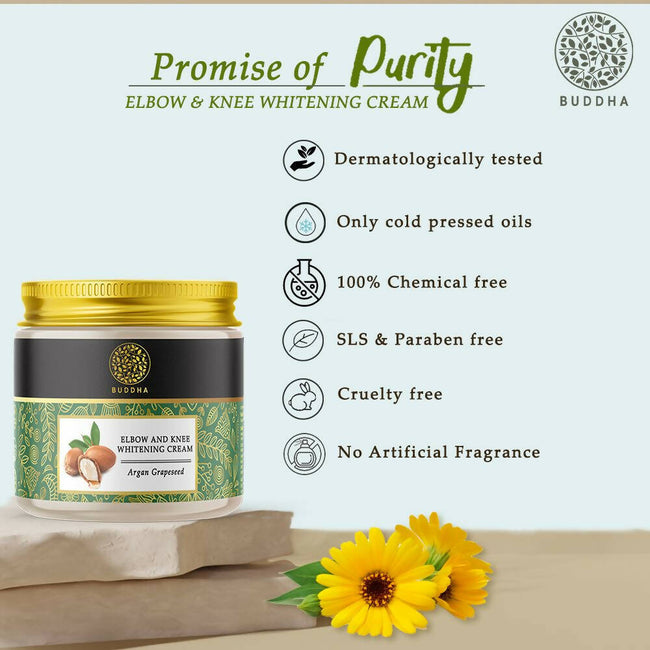 Buddha Natural Elbow And Knee Whitening Cream Main Image