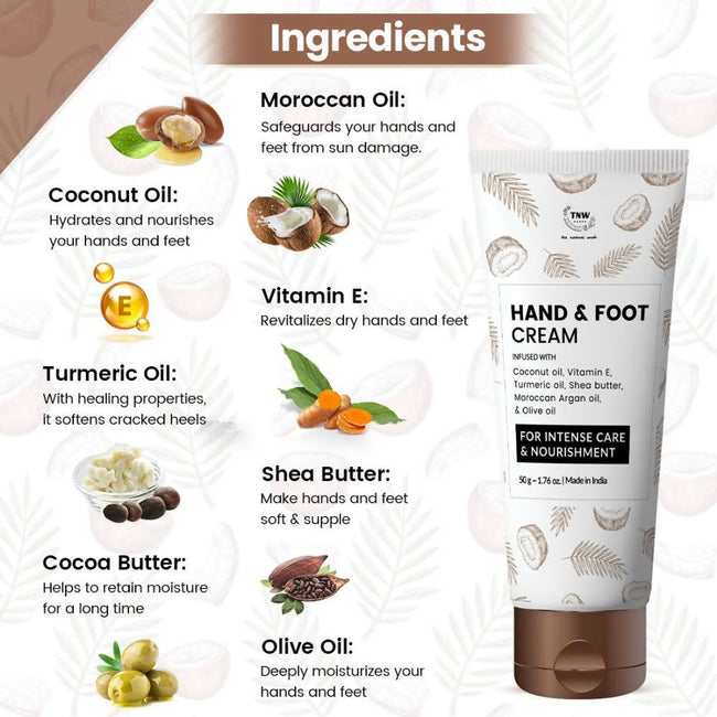 The Natural Wash Hand & Foot Cream Main Image