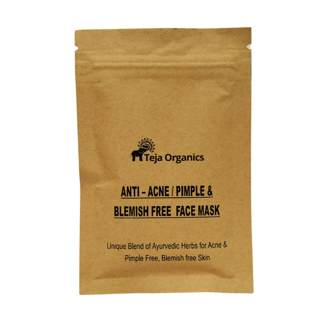 Teja Organics Anti Acne/Pimple Blemish Free Face Mask Hover Image