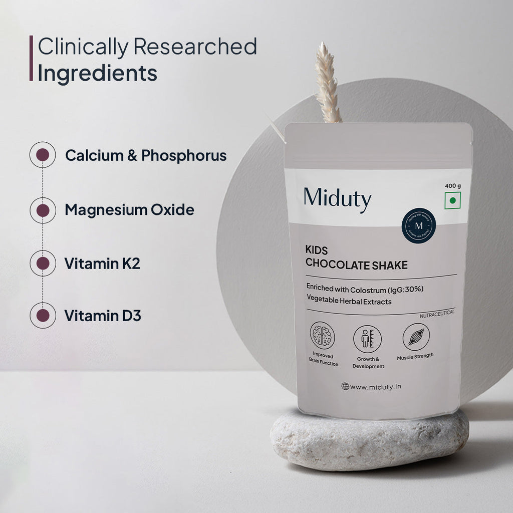 Miduty by Palak Notes Kids Chocolate Shake Powder