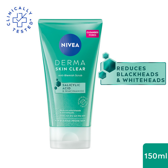 Nivea Derma Skin Clear Anti-Blemish Scrub Main Image