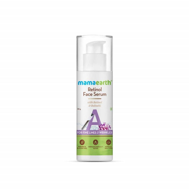 Mamaearth Retinol Face Serum For Fine Lines & Wrinkles Hover Image