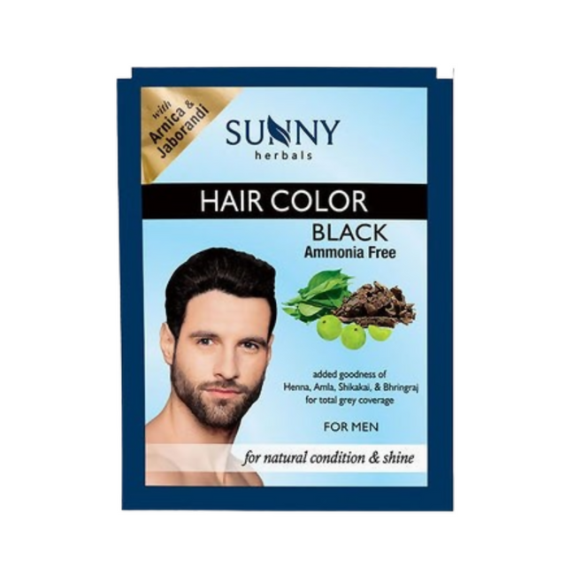 Sunny Herbals Hair Color Black - Men Hover Image