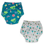 Kindermum Cotton Padded Pull Up Training Pants/Padded Underwear For Kids Sweet Treat & Transport-Set of 2 pcs
