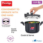 Prestige Svachh Clip-on Hard Anodised Pressure cooker
