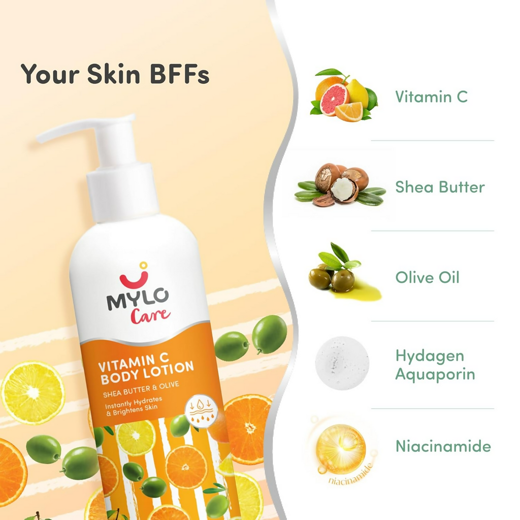 Mylo Vitamin C Body Lotion with Shea Butter