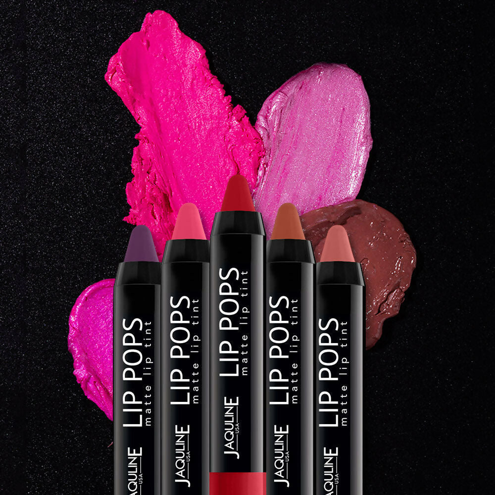 Jaquline USA Lip Pops Matte Lip Tint - Cherry Pop 04