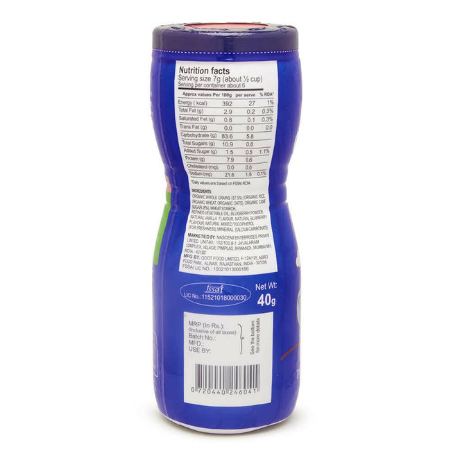 Happa Organic Multigrain Vanilla + Blueberry Melts Super Puffs Main Image