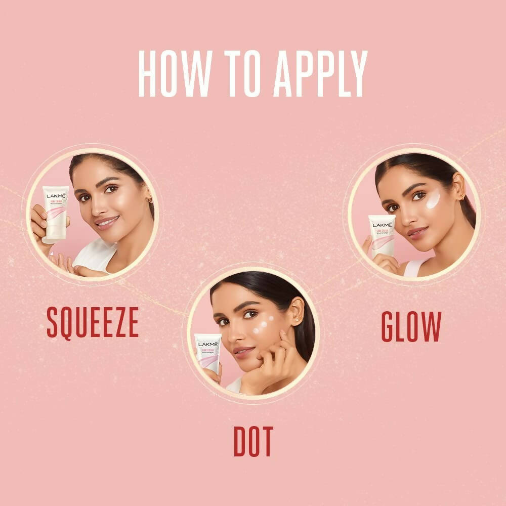 Lakme 9 To 5 Lumi Strobe Cream Highlighter + Moisturizer + Primer