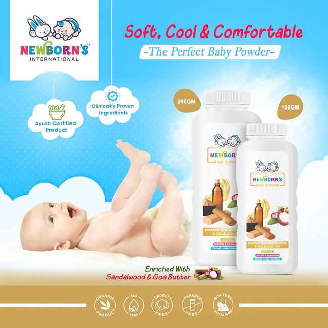 Newborn's Natural Baby Powder Main Image