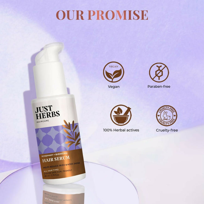 Just Herbs Rosemary Bhringraj Hair Serum Main Image