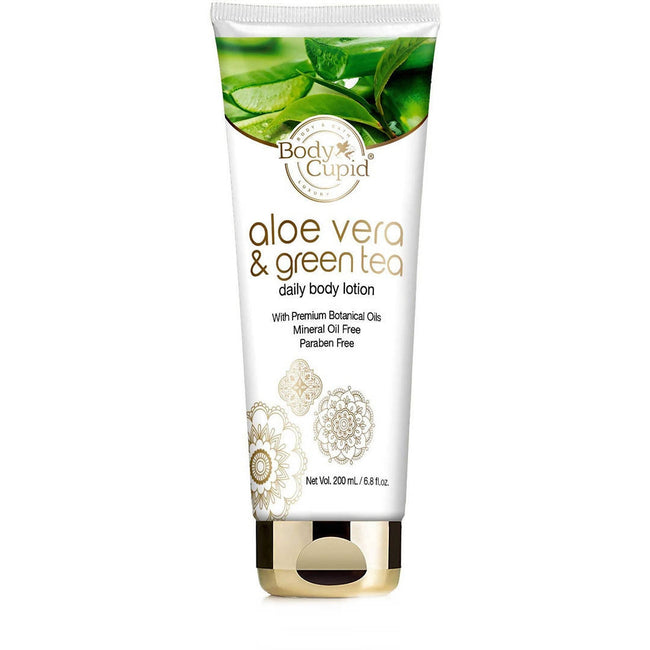 Body Cupid Aloe Vera and Green Tea Daily Body Lotion Hover Image