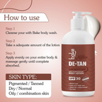Bake De-Tan Anti Pigmentation Coffee Body Lotion