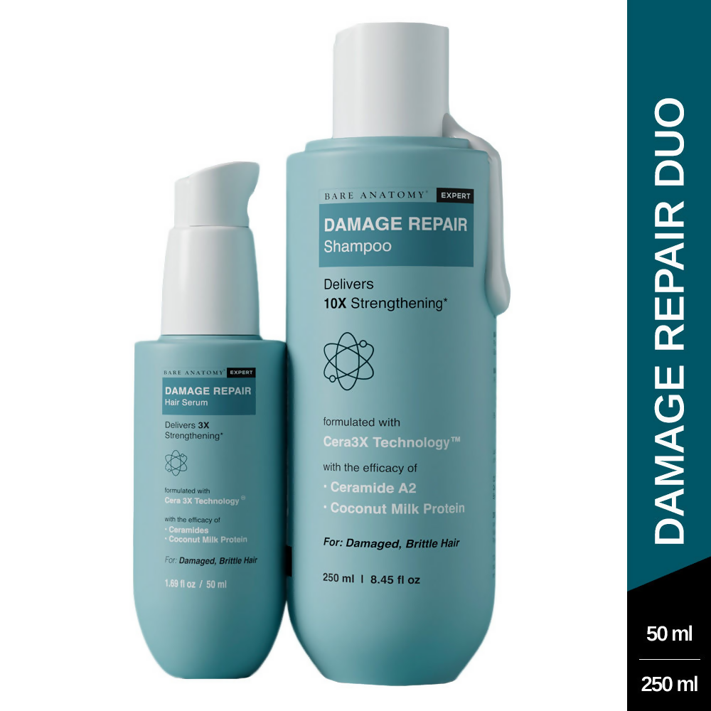 Bare Anatomy Expert Damage Repair Serum & Shampoo Duo