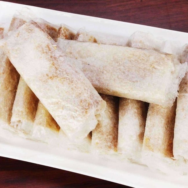 Dry Fruit Edible Rice Paper Sweet / Dry Fruit Pootharekulu Hover Image