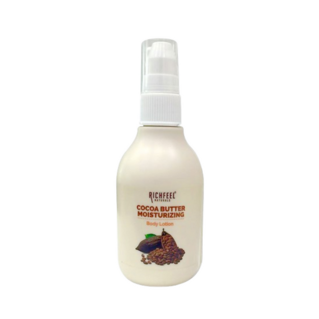 Richfeel Cocoa Butter Lotion - 48hr Moisturizing with 100% Cocoa & Shea Butter Hover Image