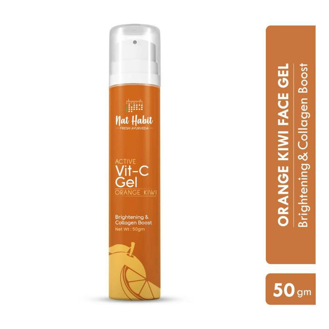 Nat Habit Active Orange Kiwi Vit-C Face Gel Main Image