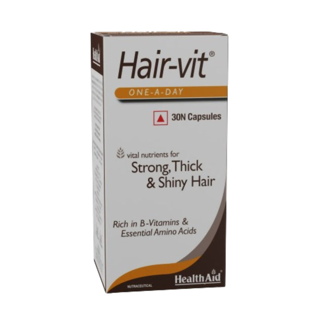 HealthAid Hair-vit (Multivitamins for Hair) Capsules Hover Image