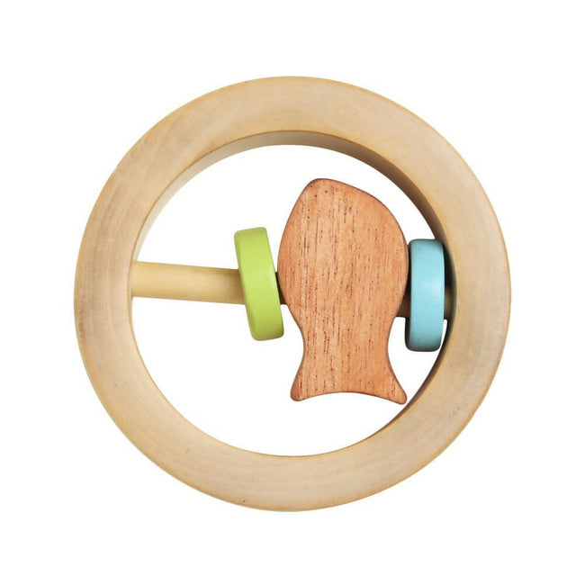 Matoyi Wooden Baby Rattle Cum Teether Hover Image