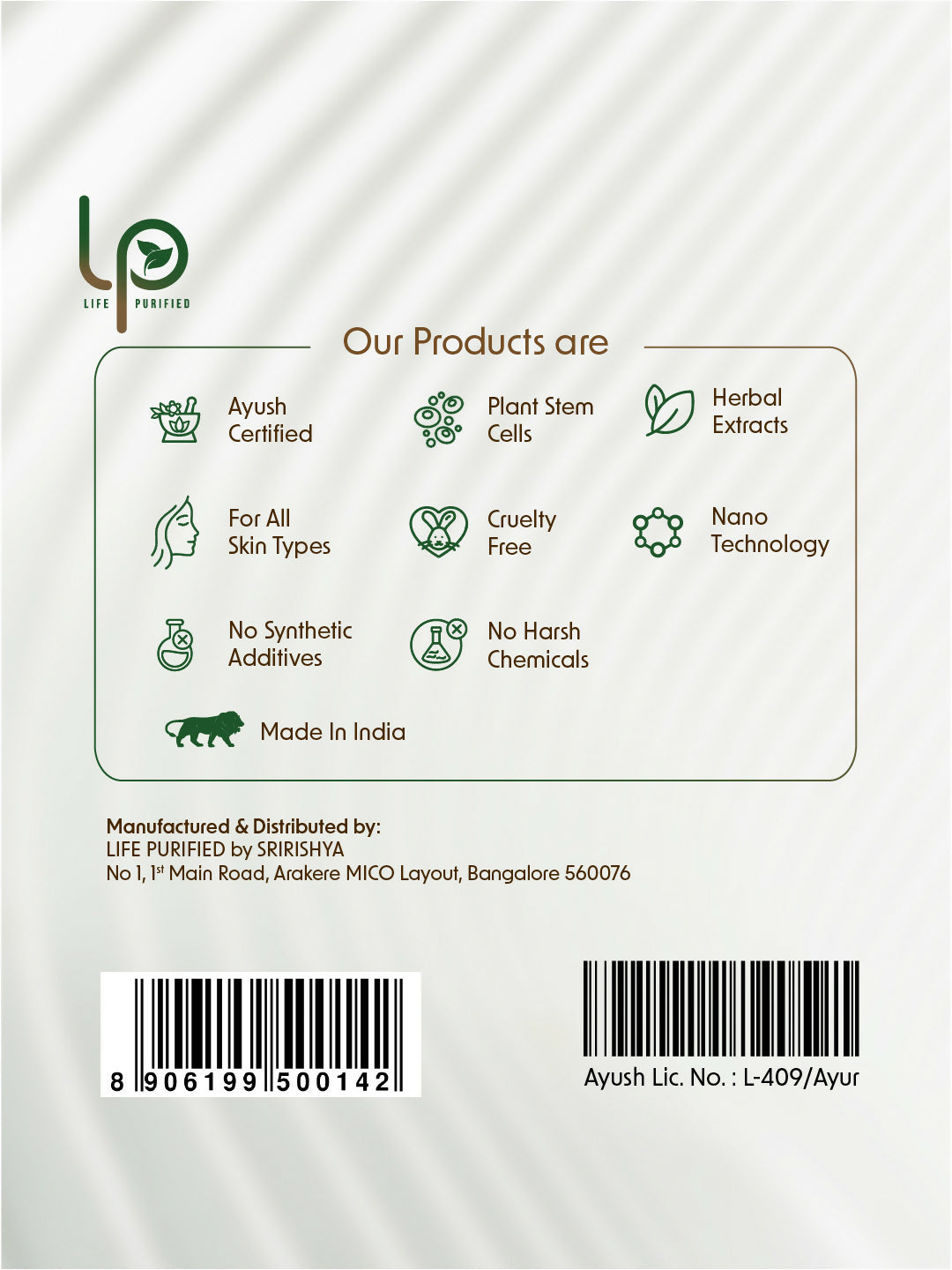 Life Purified Bahyasnehana Rosehip Seabuckthorn - Body Lotion