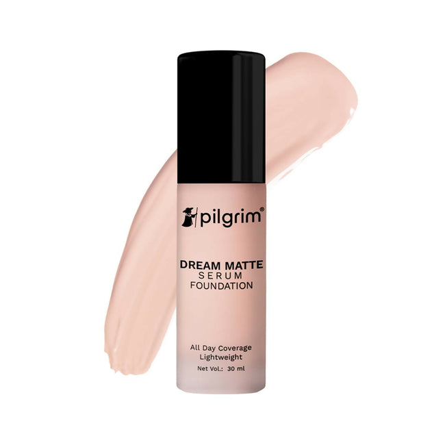 Pilgrim Dream Matte Serum Foundation With Matte & Poreless All Day Coverage Lightweight - Pure Ivory Hover Image