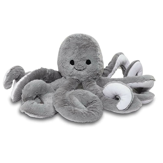 Webby Giant Realistic Stuffed Octopus Animals Soft Plush Toy-Grey Hover Image