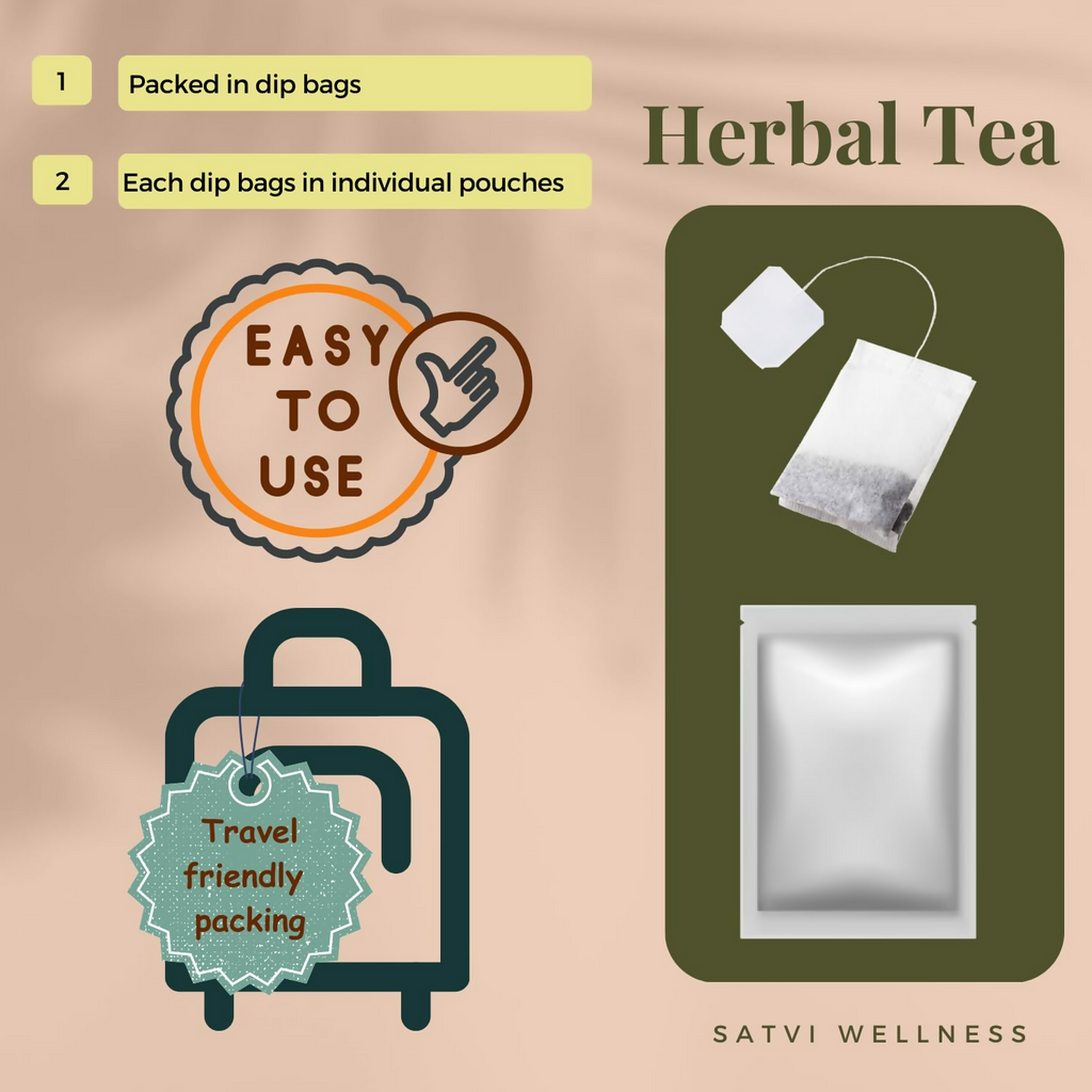 Satvi Wellness Moringa Tea Bags