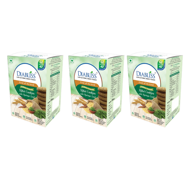 Diabliss Diabetic Friendly Millet Cookies With Moringa Leaf Main Image
