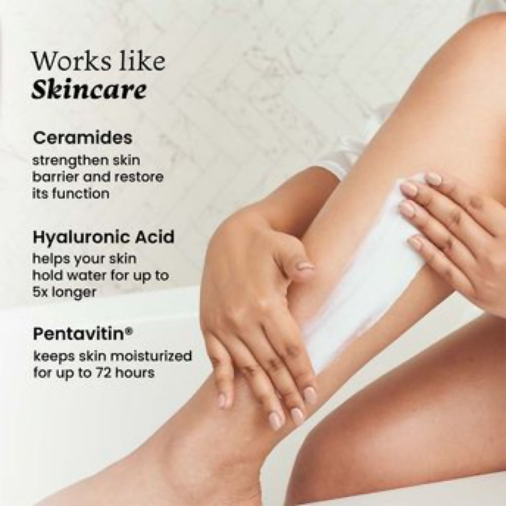 Foxtale Hydrating Body Lotion 72 HR Hydration Lightweight Serum-In-Lotion With Hyaluronic Acid & Ceramides