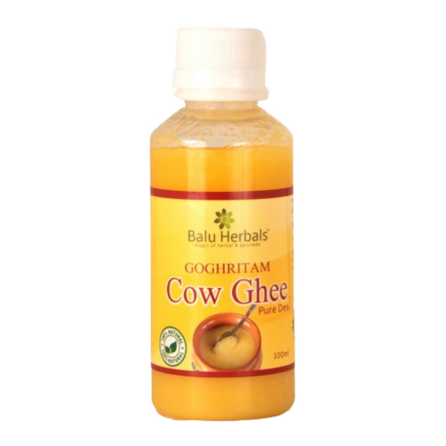 Balu Herbals Cow Ghee | Made From Grass Fed Cow's Milk | Organic, Natural & Pure Cow Ghee Hover Image